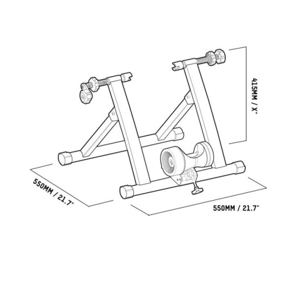 Rodillo bicicleta BLACKBURN Tech Mag 5 