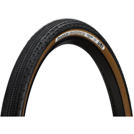 Cubierta PANARACER Gravelking Sk 27.5x1.90 TCL negro-marrón 