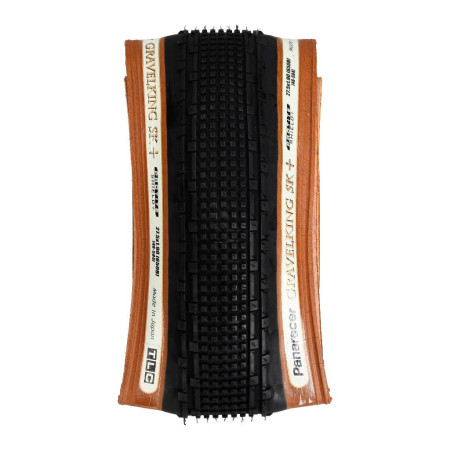 Cubierta PANARACER Gravelking Sk 27.5x1.90 TCL negro-marrón 