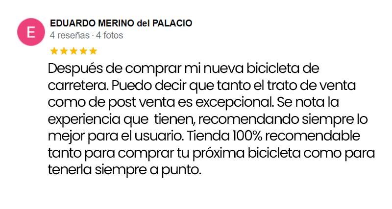 Reseña cliente 5